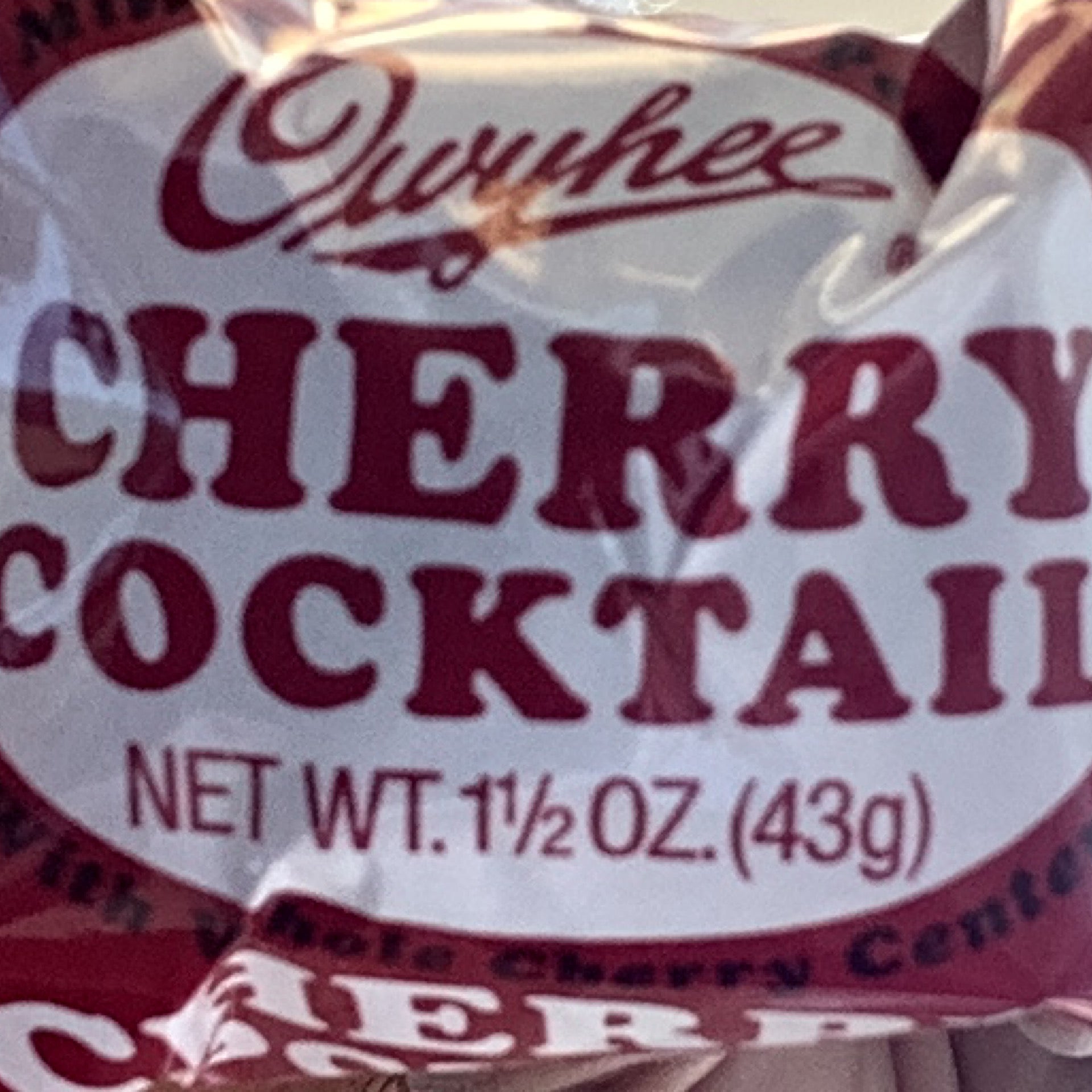 Owyhee Cherry Cocktail