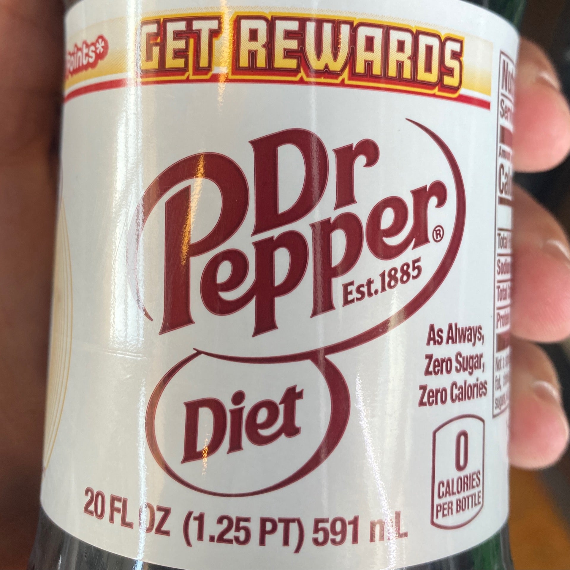 Bev Diet Dr. Pepper