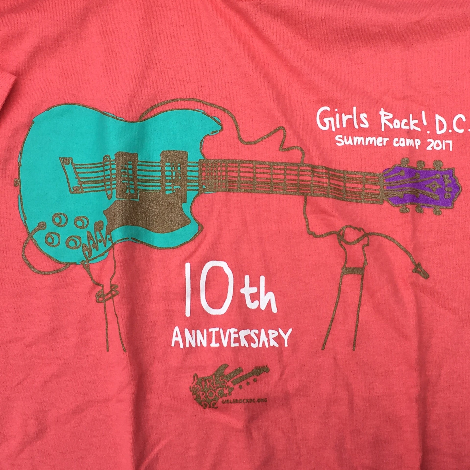 T-Shirt 10th Anniversary (Coral)
