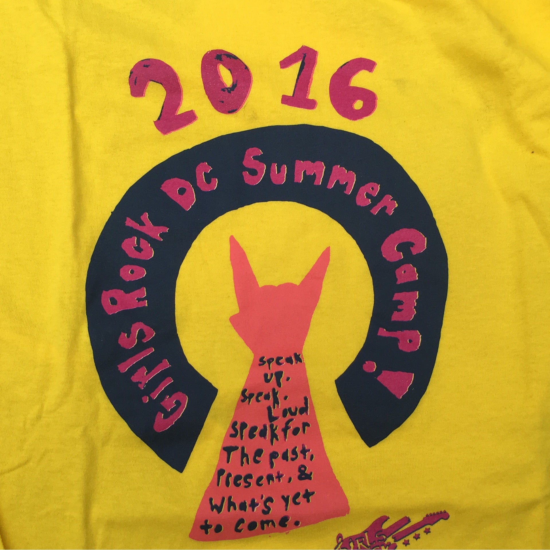 T-Shirt 2016 Camp Yellow