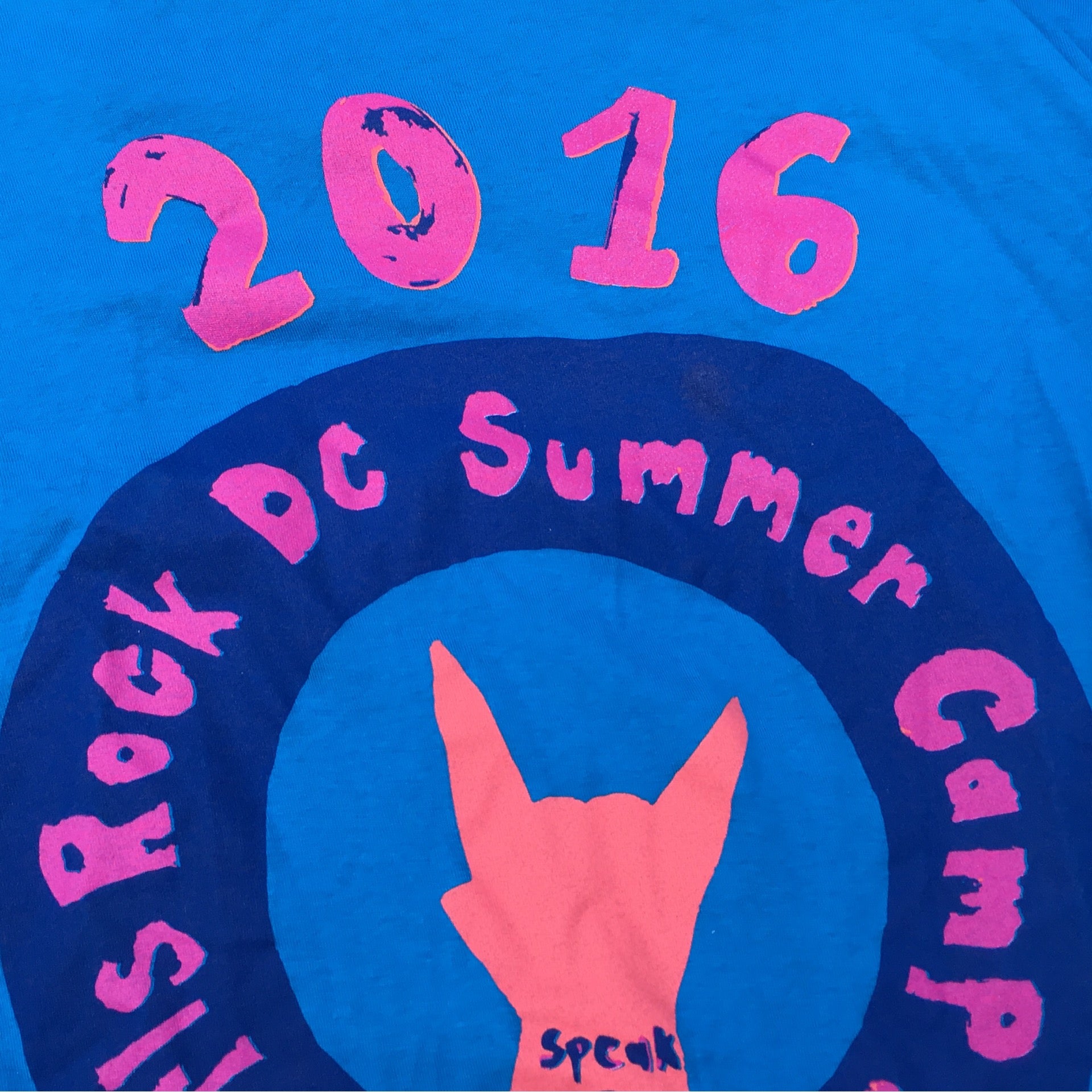 T-Shirt 2016 Camp Blue