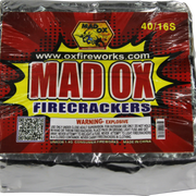 40/16 Mad Ox Firecrackers-Pack of 16 #L12131