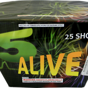 5 ALIVE - 25 SHOT by "Hot Shot"   #L70051