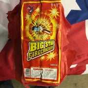 40/50 Big Star Firecrackers-Pack of 50  #L12251